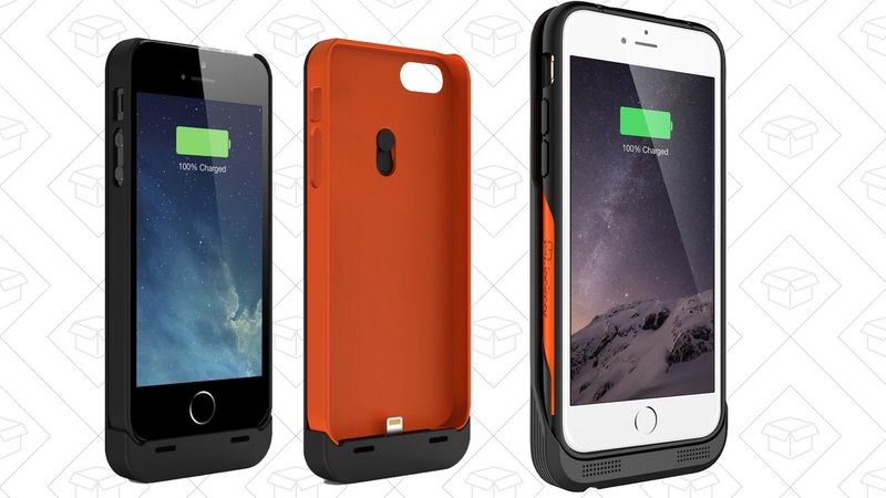 Jackery iPhone 5/5s/5se Battery Case, $20 with code JKRLEAF5 | Jackery iPhone 6/6s Battery Case, $21 with code JKRLEAF6